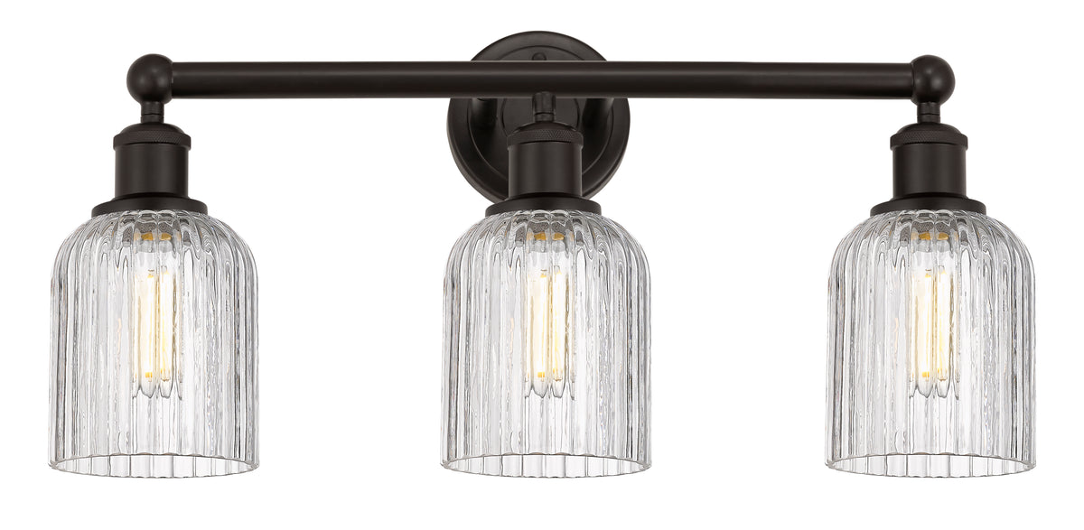 Bridal Veil 23-Inch 3-Light Bath Vanity Light 5-Inch Shade