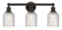 Bridal Veil 23-Inch 3-Light Bath Vanity Light 5-Inch Shade