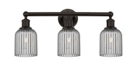 Bridal Veil 23-Inch 3-Light Bath Vanity Light 5-Inch Shade