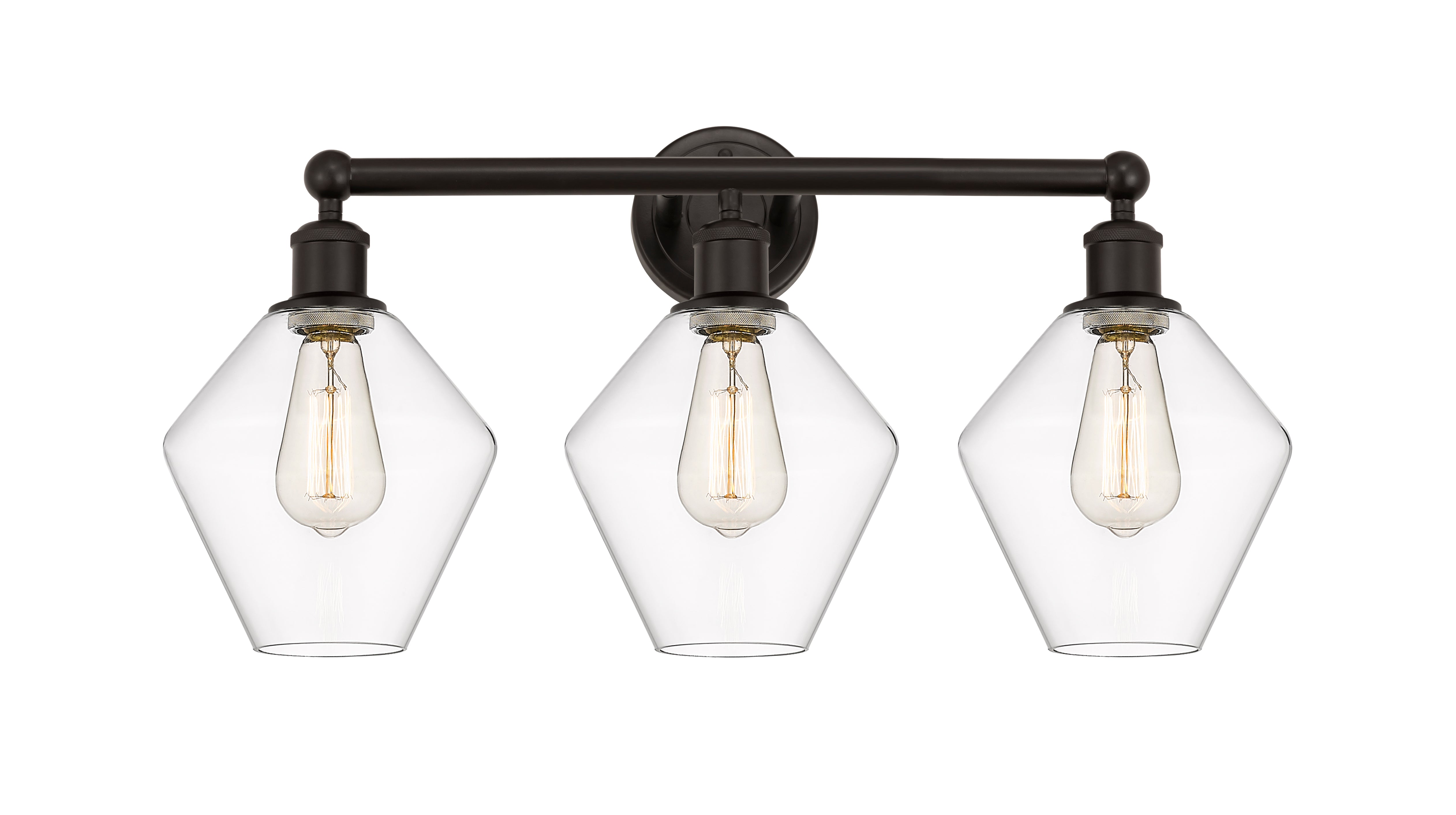 Edison Bath Vanity Light Cast Brass Finish