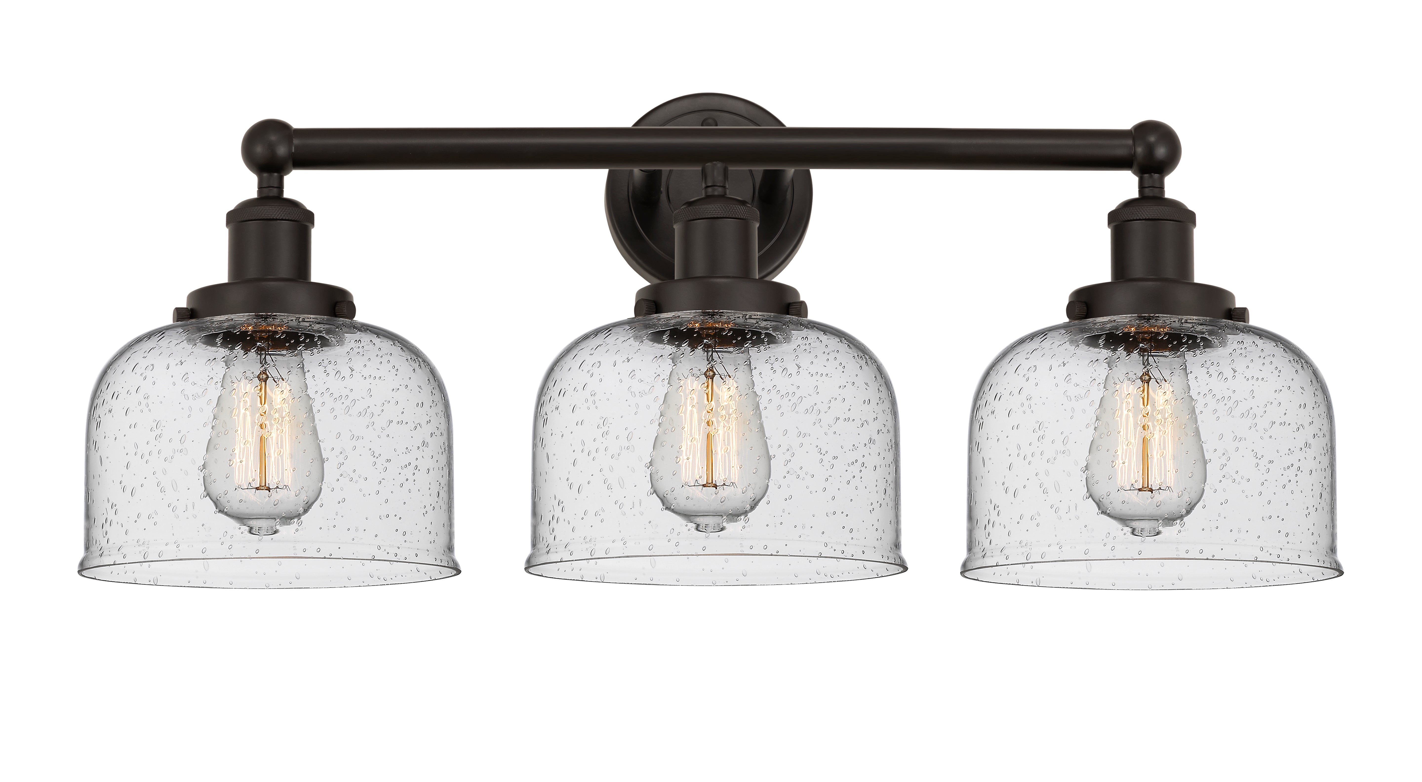 Edison Bath Vanity Light Cast Brass 25"