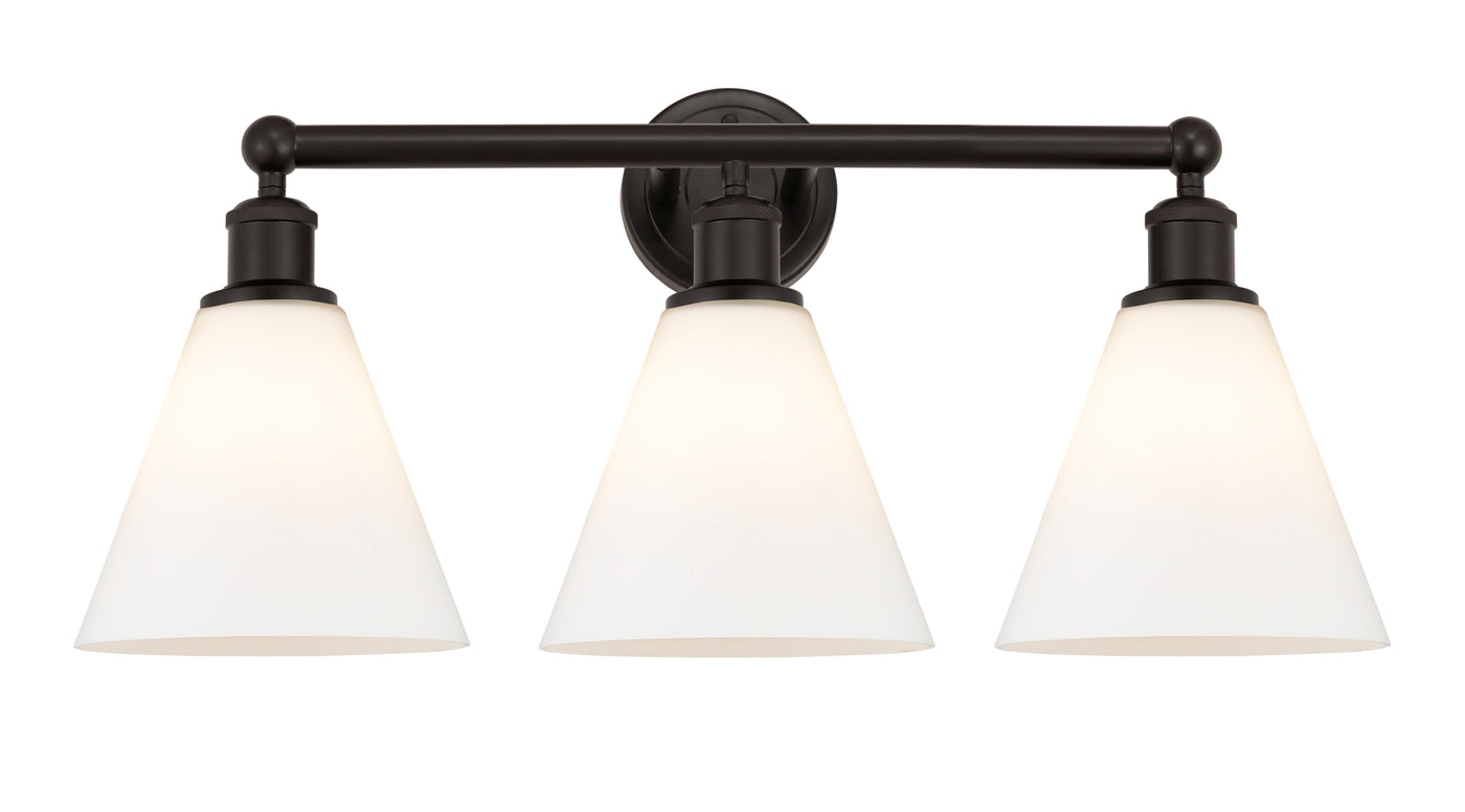 Edison Bath Vanity Light Cast Brass 24.5 Inch