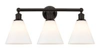 Edison Bath Vanity Light Cast Brass 24.5 Inch