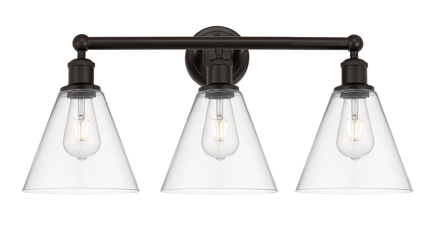 Edison Bath Vanity Light Cast Brass 24.5 Inch