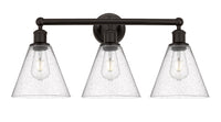 Edison Bath Vanity Light Cast Brass 24.5 Inch