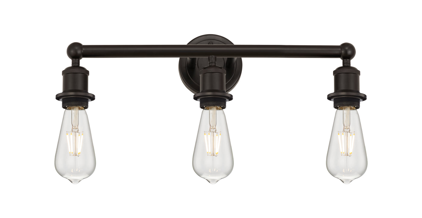 Edison Bath Vanity Light Cast Brass Steel