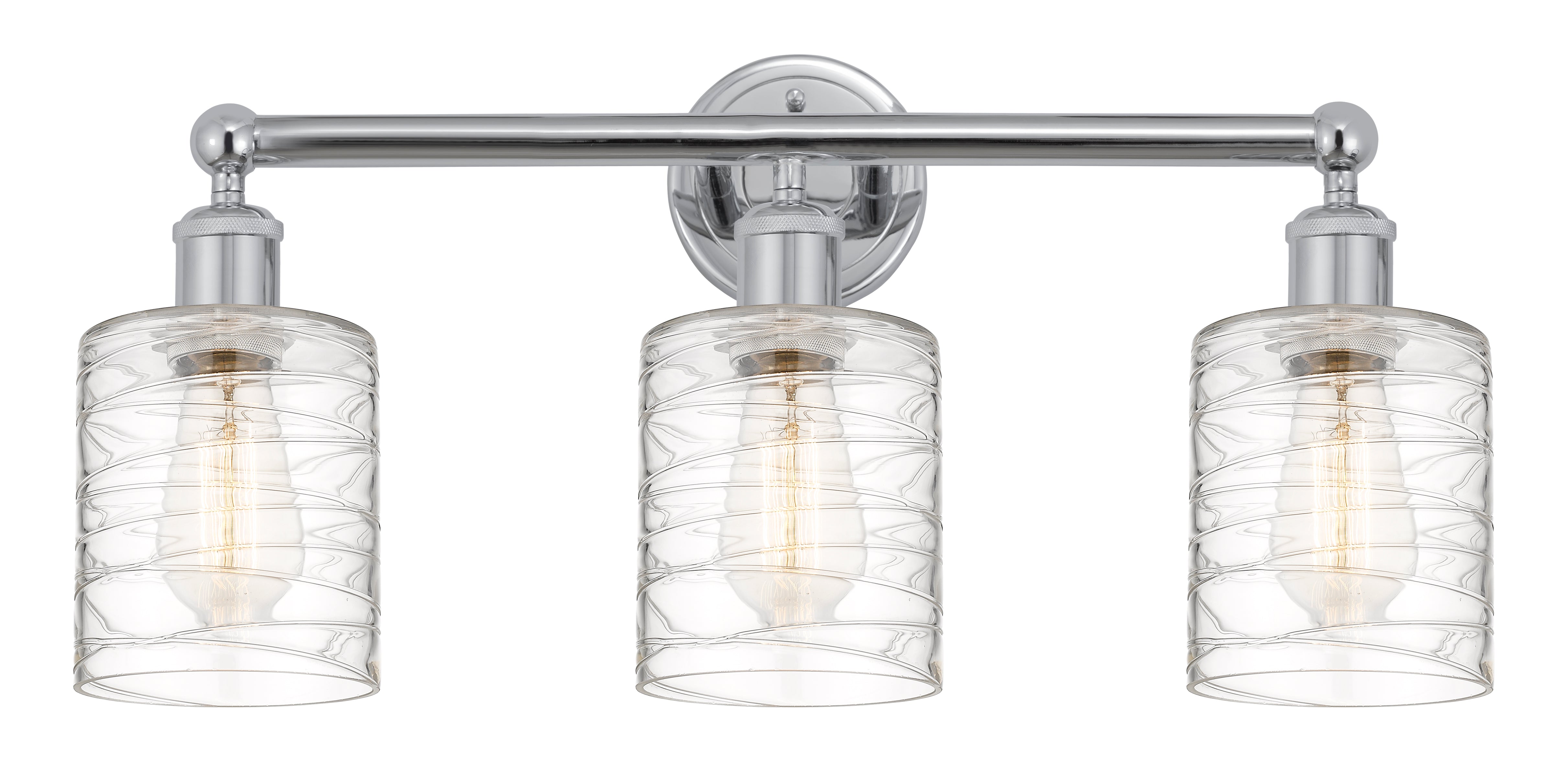 Edison Bath Vanity Light Cast Brass 23 Inches