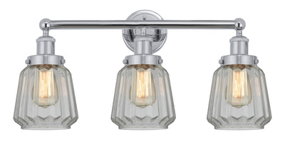 Edison Bath Vanity Light Cast Brass Glass