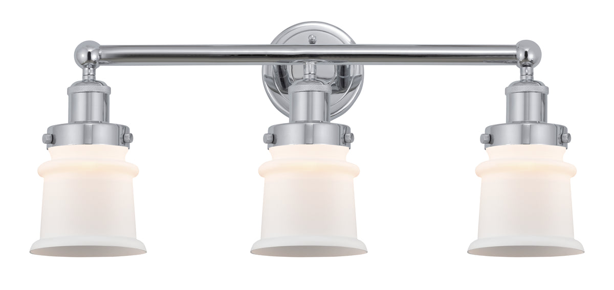 Canton 23-Inch 3-Light Bath Vanity Light 10.75-Inch High 7.125-Inch Extension
