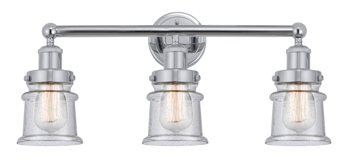 Canton 23-Inch 3-Light Bath Vanity Light 10.75-Inch High 7.125-Inch Extension