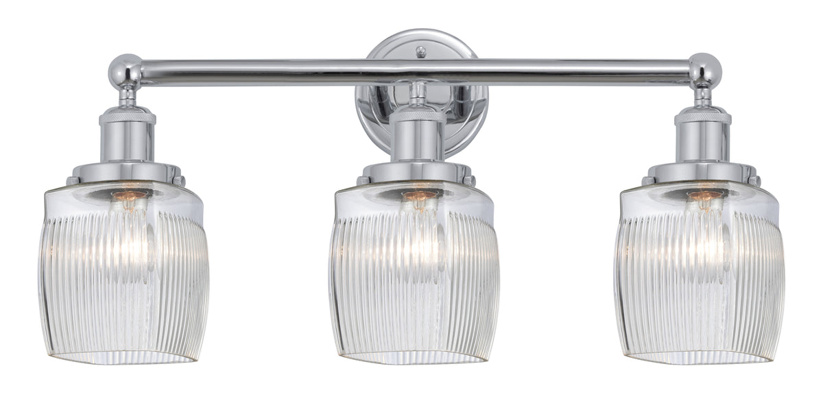 Colton 24-Inch 3-Light Bath Vanity Light 11.25-Inch High 7.25-Inch Extension