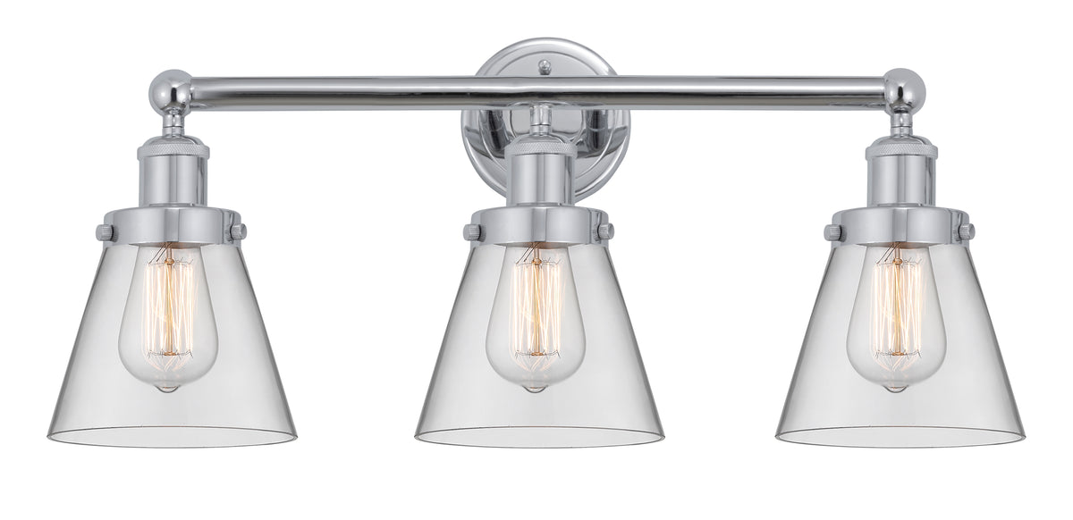 Cone 24-Inch 3-Light Bath Vanity Light 11.25-Inch High