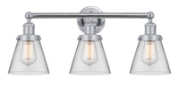 Cone 24-Inch 3-Light Bath Vanity Light 11.25-Inch High