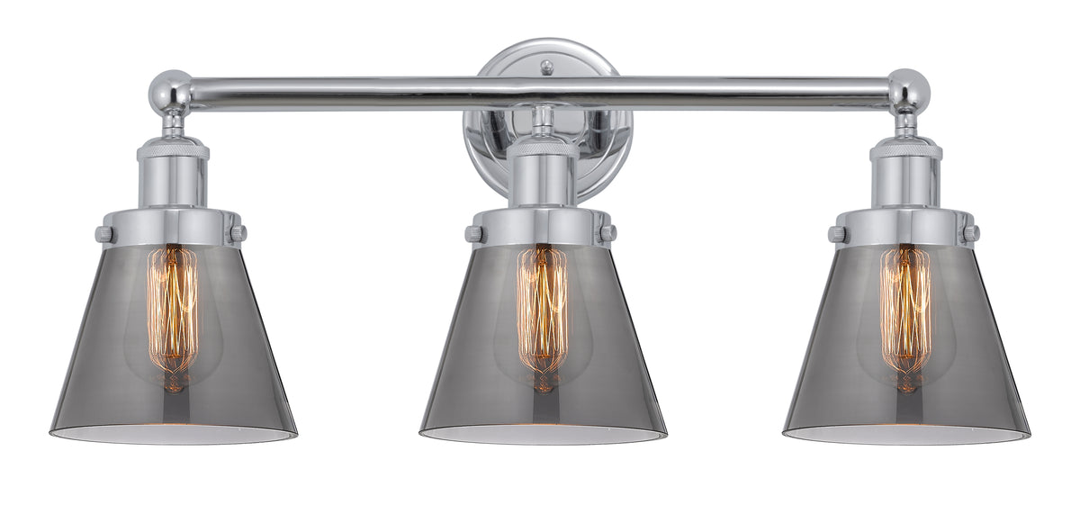 Cone 24-Inch 3-Light Bath Vanity Light 11.25-Inch High