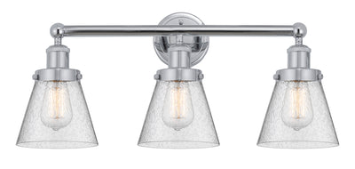 Edison Bath Vanity Light Cast Brass Glass
