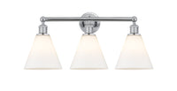 Edison Bath Vanity Light Cast Brass 24.5 Inch