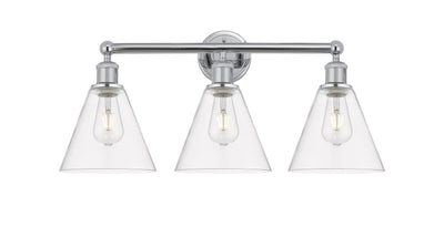 Edison Bath Vanity Light Cast Brass 24.5 Inch