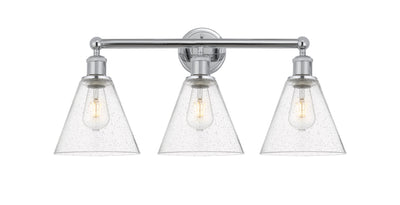 Edison Bath Vanity Light Cast Brass 24.5 Inch