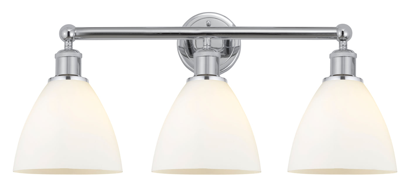 Edison Bath Vanity Light Cast Brass Glass