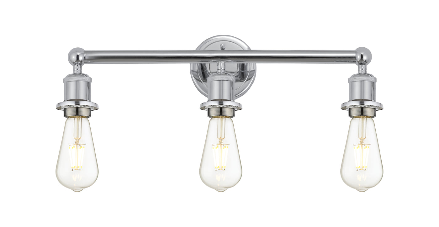 Edison Bath Vanity Light Cast Brass Steel