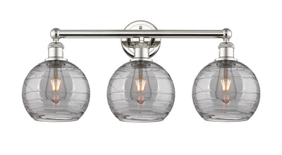 Edison Bath Vanity Light Cast Brass 3 Lights