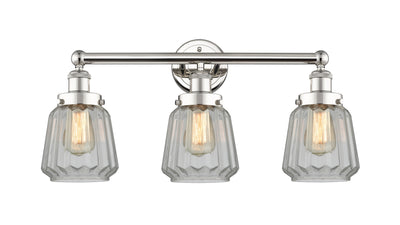 Edison Bath Vanity Light Cast Brass Glass