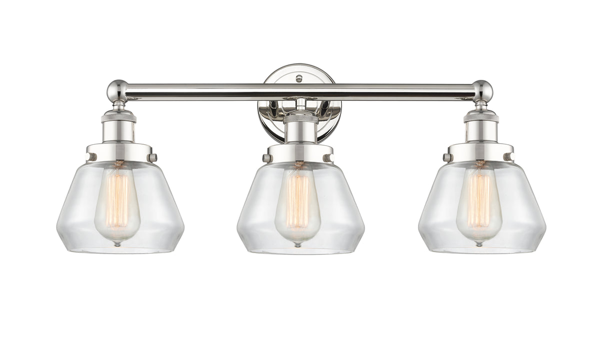 Fulton 25-Inch 3-Light Bath Vanity Light 10.75-Inch High