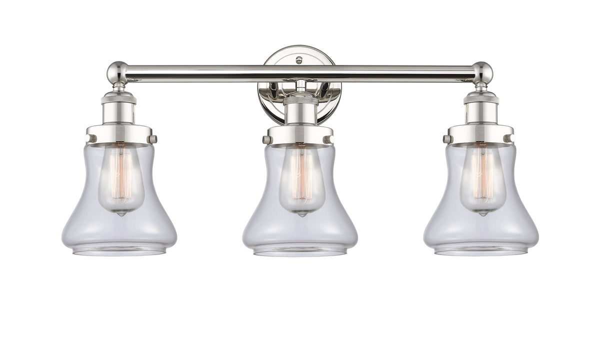 Bellmont 24-Inch 3-Light Bath Vanity Light 11.5-Inch High 7.562-Inch Extension
