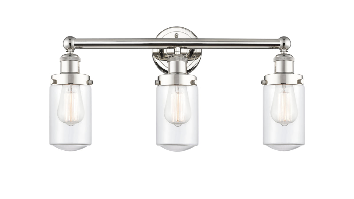 Dover 23-Inch 3-Light Bath Vanity Light 11.875-Inch High