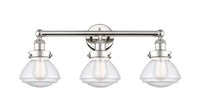 Olean 25-Inch 3-Light Bath Vanity Light Bowl Shade