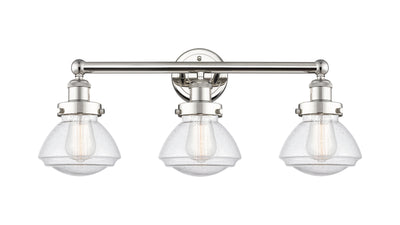 Edison Bath Vanity Light Cast Brass 3 Lights