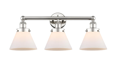 Edison Bath Vanity Light Cast Brass Glass
