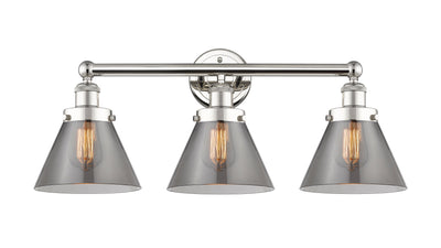 Edison Bath Vanity Light Cast Brass Glass