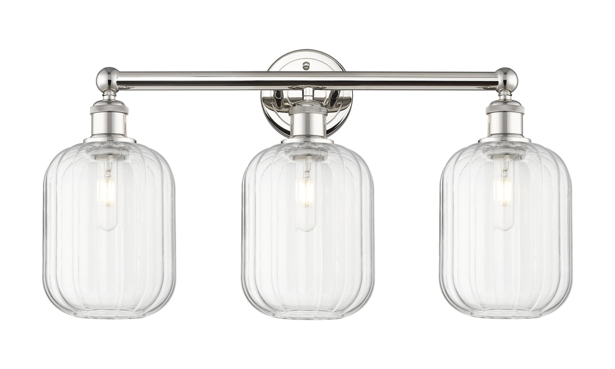 Preston Cylinder 25-Inch 3-Light Bath Vanity Light 14-Inch High