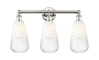 Brookhaven Almond 24-Inch 3-Light Bath Vanity Light 15.25-Inch High