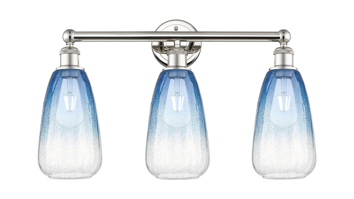 Brookhaven Almond 24-Inch 3-Light Bath Vanity Light 15.25-Inch High