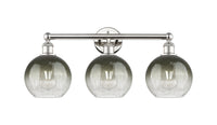 Brookhaven Globe 26-Inch 3-Light Bath Vanity Light