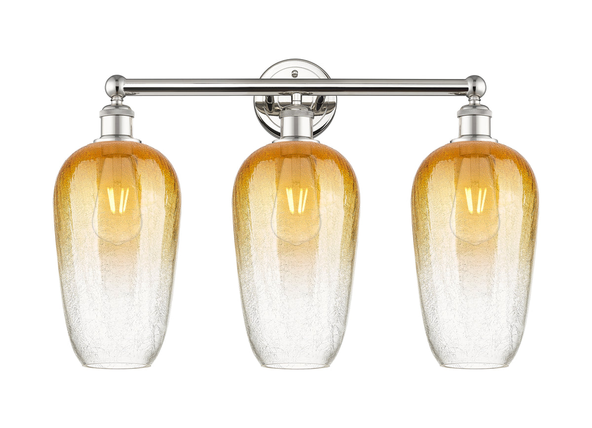 Brookhaven Flute 25-Inch 3-Light Bath Vanity Light 17.25-Inch High
