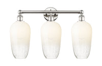 Brookhaven Flute 25-Inch 3-Light Bath Vanity Light 17.25-Inch High