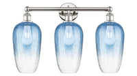 Brookhaven Flute 25-Inch 3-Light Bath Vanity Light 17.25-Inch High