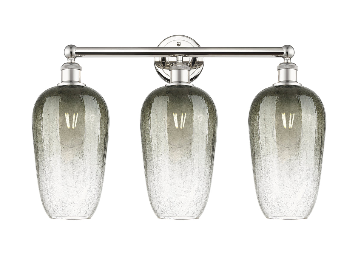 Brookhaven Flute 25-Inch 3-Light Bath Vanity Light 17.25-Inch High