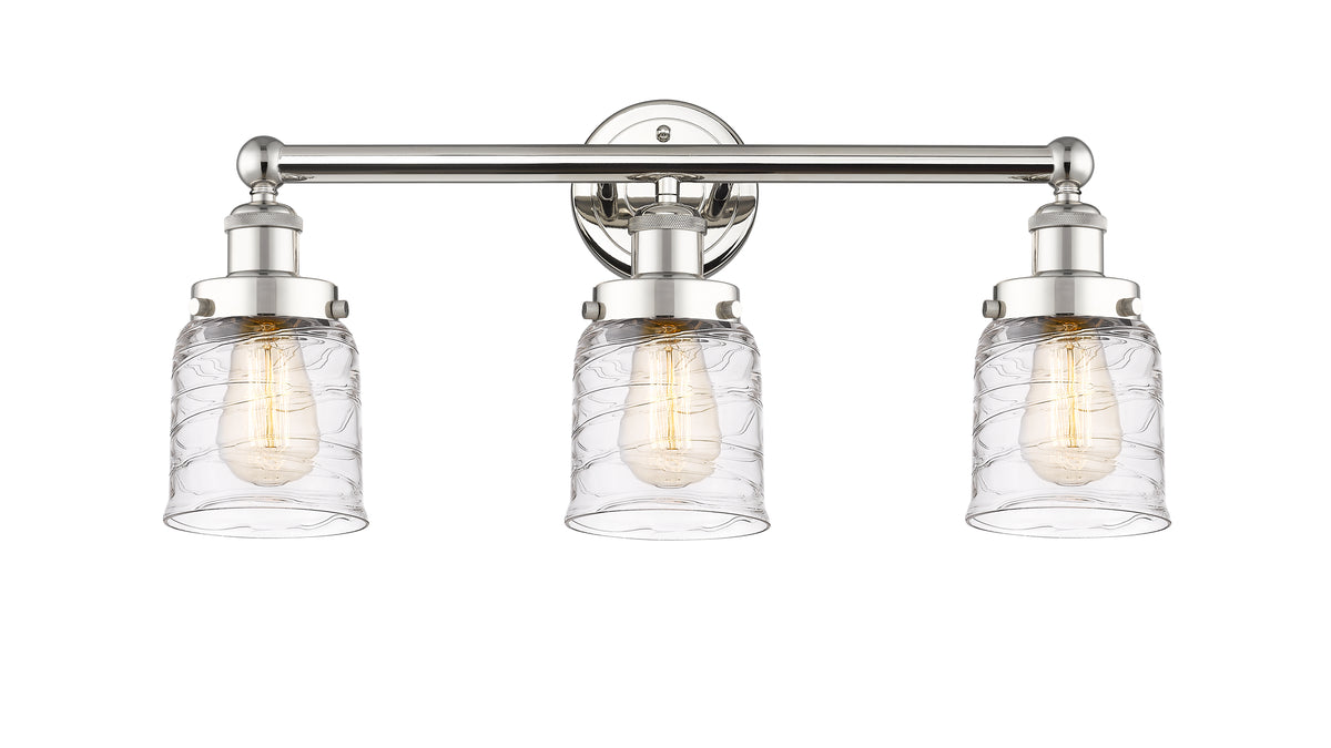 Bell 23-Inch 3-Light Bath Vanity Light Bowl Shade