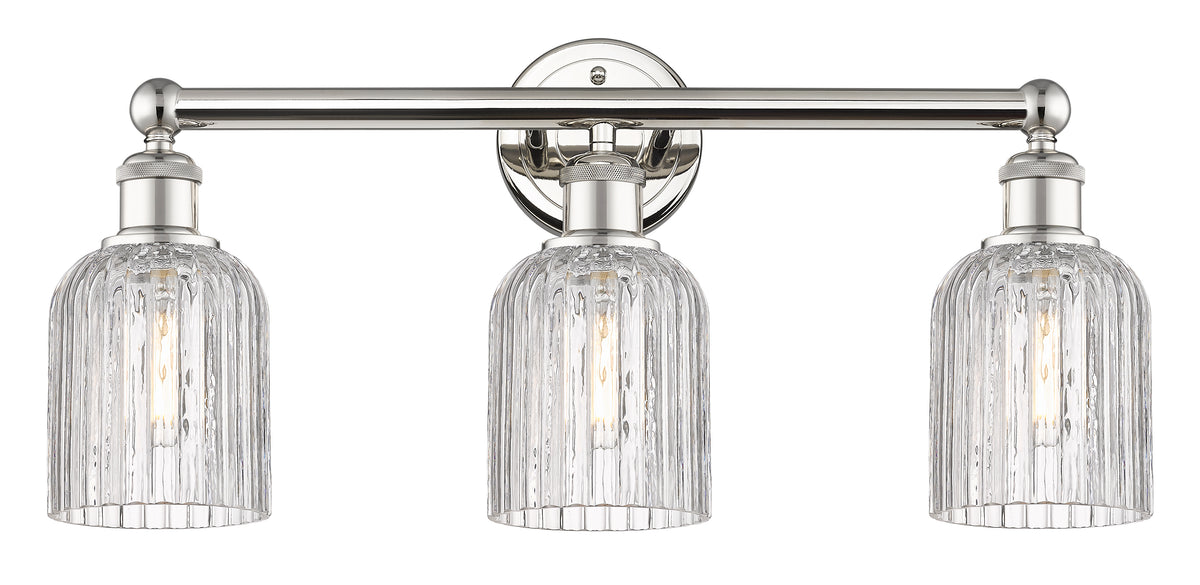 Bridal Veil 23-Inch 3-Light Bath Vanity Light 5-Inch Shade