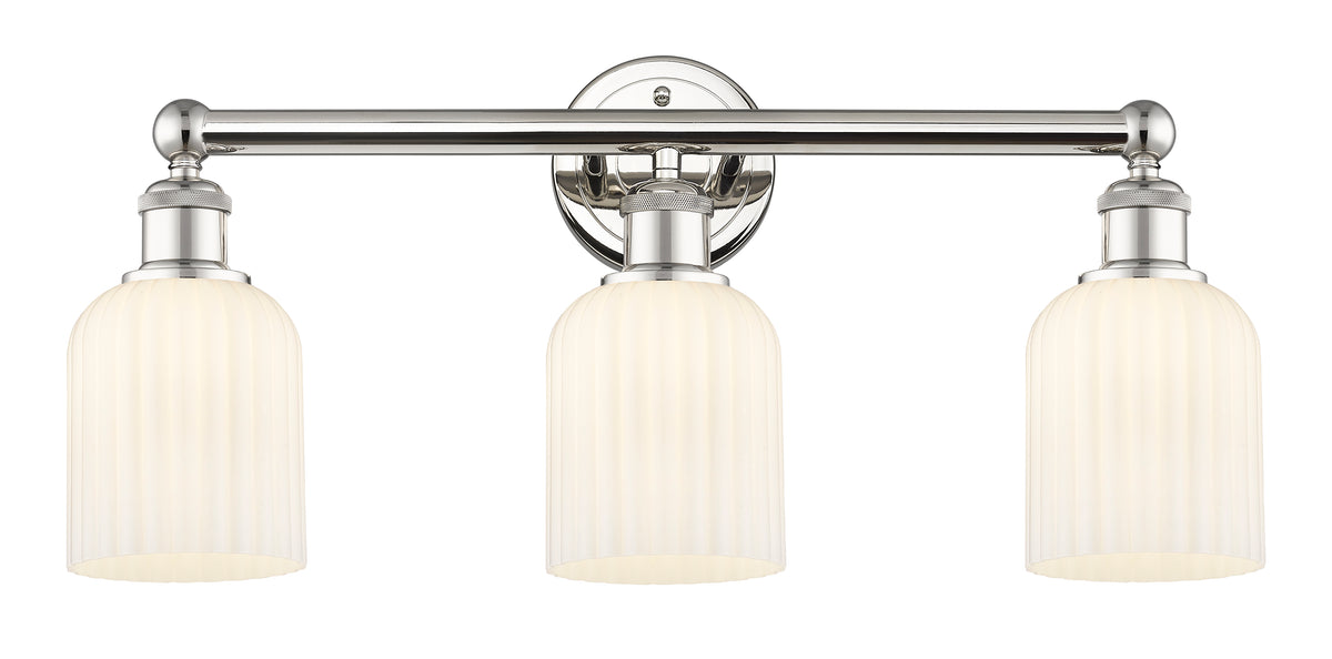 Bridal Veil 23-Inch 3-Light Bath Vanity Light 5-Inch Shade