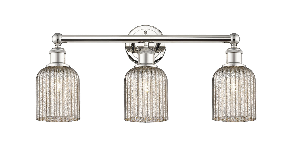 Bridal Veil 23-Inch 3-Light Bath Vanity Light 5-Inch Shade