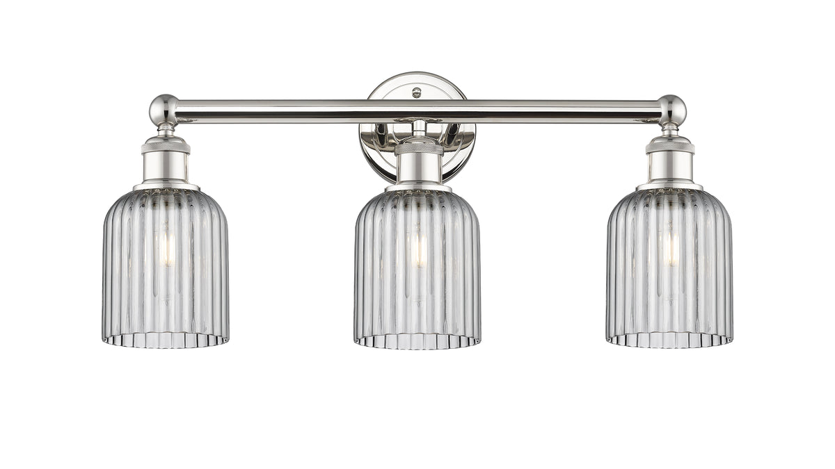 Bridal Veil 23-Inch 3-Light Bath Vanity Light 5-Inch Shade