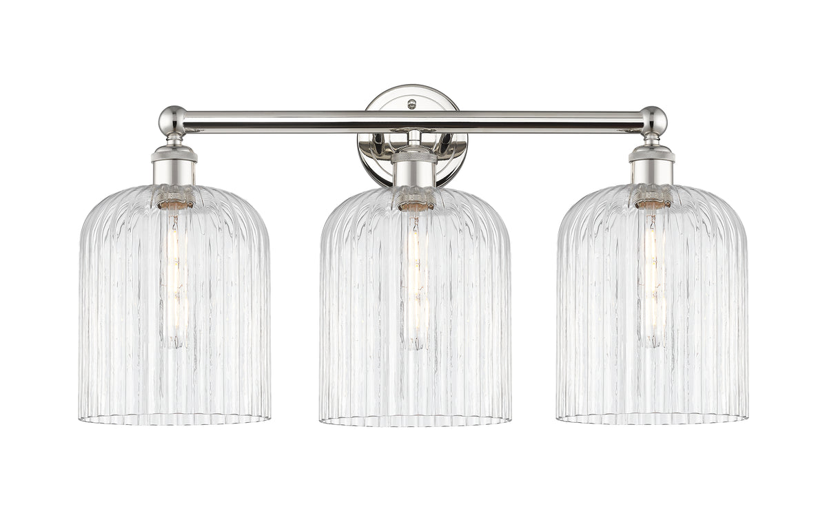 Bridal Veil 23-Inch 3-Light Bath Vanity Light 8-Inch Shade