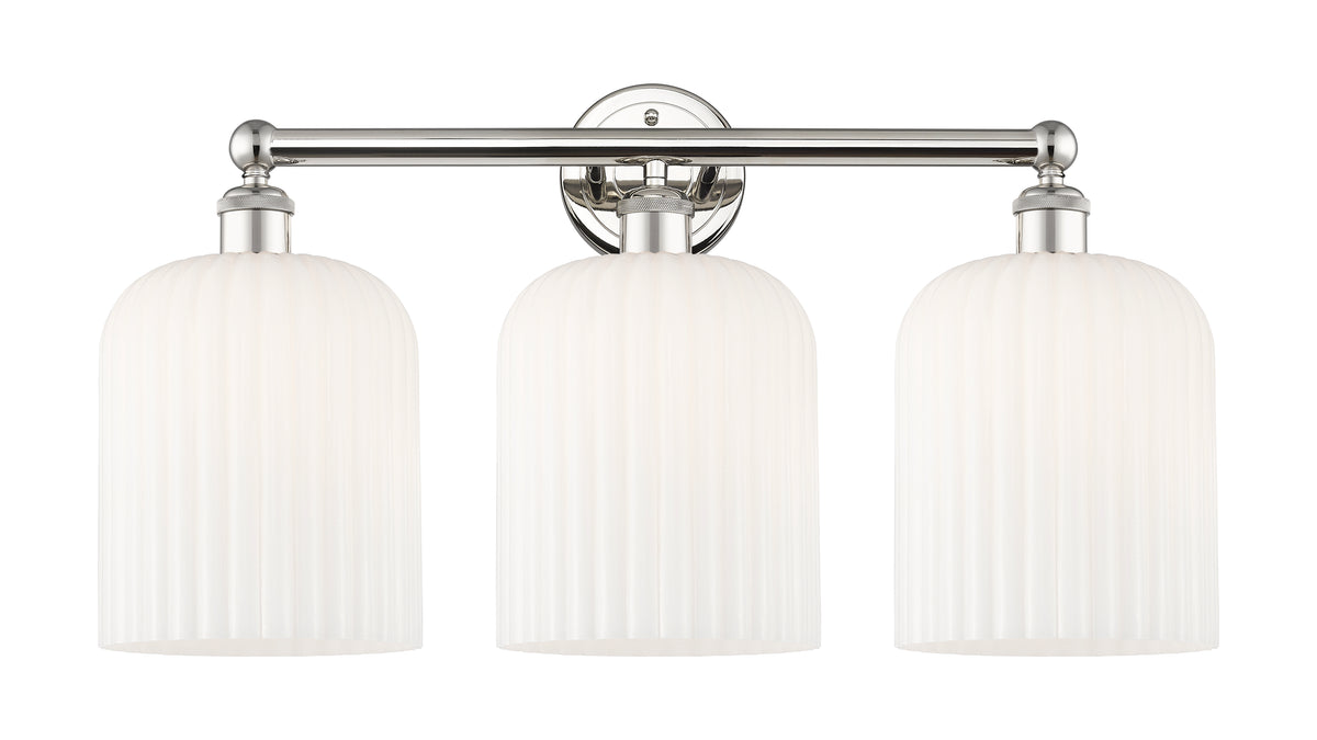 Bridal Veil 23-Inch 3-Light Bath Vanity Light 8-Inch Shade