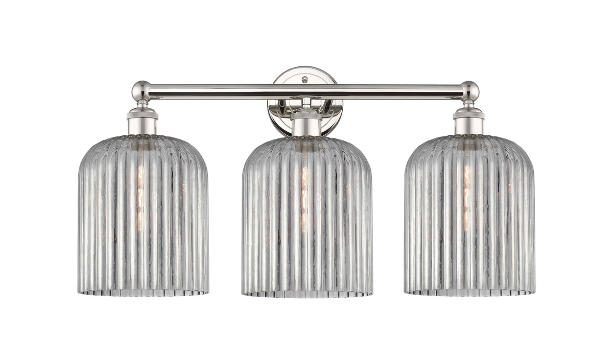 Bridal Veil 23-Inch 3-Light Bath Vanity Light 8-Inch Shade