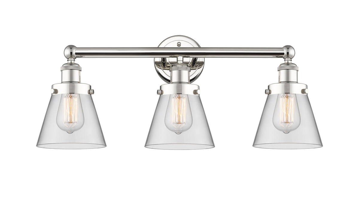 Cone 24-Inch 3-Light Bath Vanity Light 11.25-Inch High